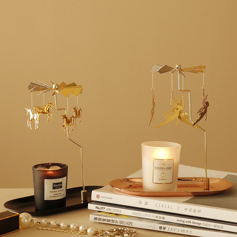 Rotating Candlestick Tray Scen - Candle Zero reseña y precio