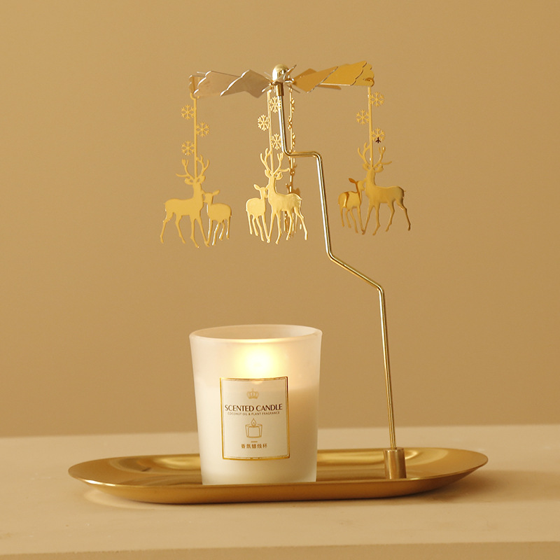 Rotating Candlestick Tray Scen - Candle Zero reseña y precio