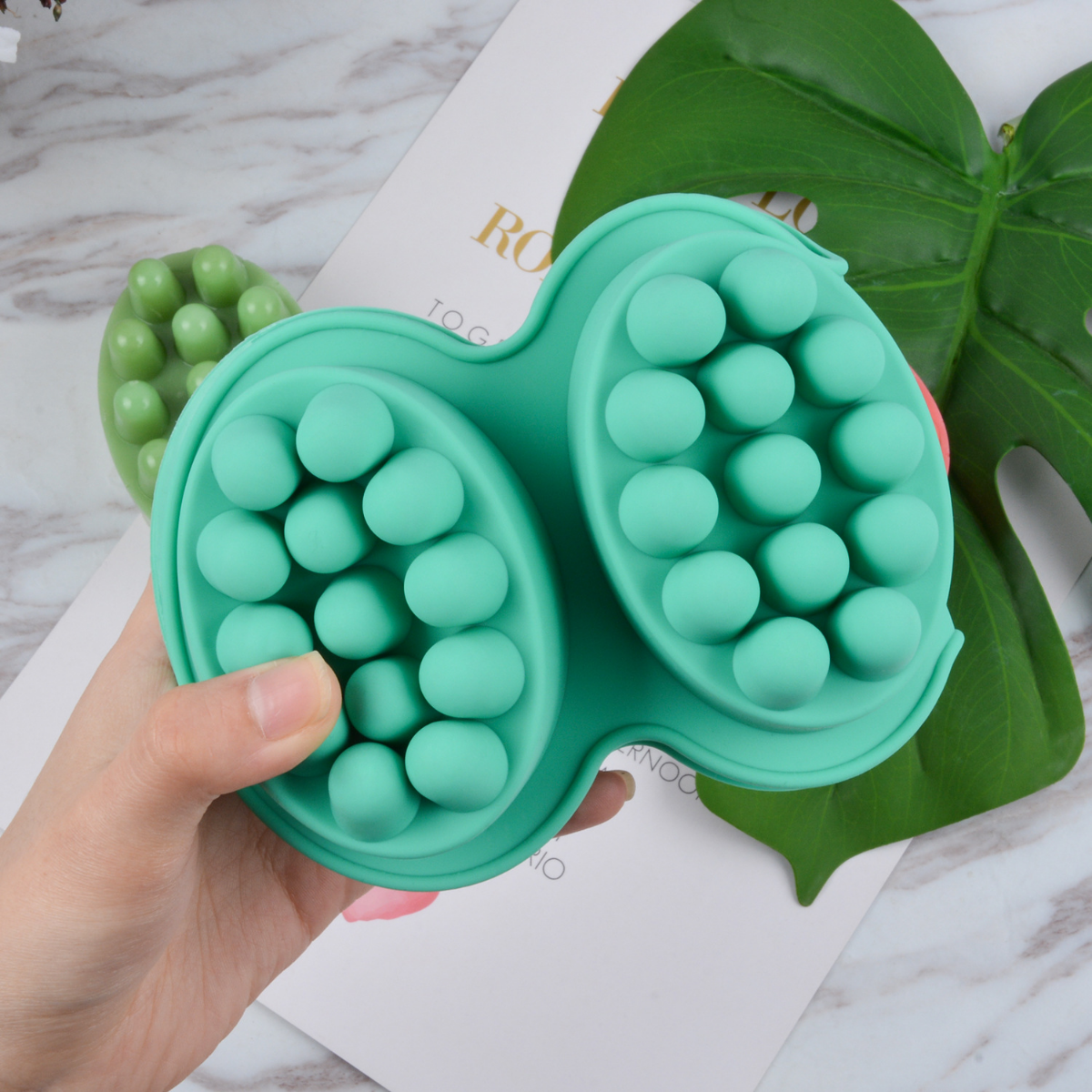 4 Hole Oval Massage Soap Silic - Candle Making Supplies For Beginners reseña y precio