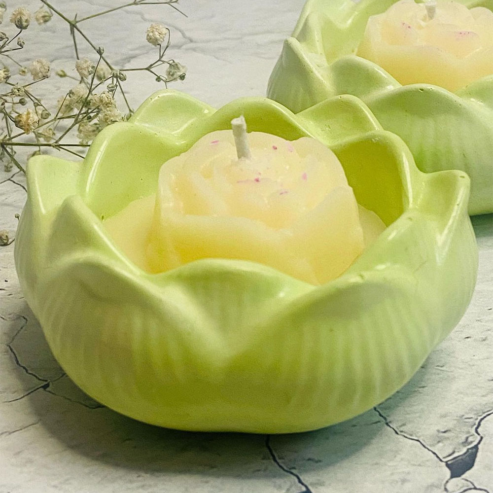 Lotus Candlestick Silicone Mol - Candle Quotes reseña y precio