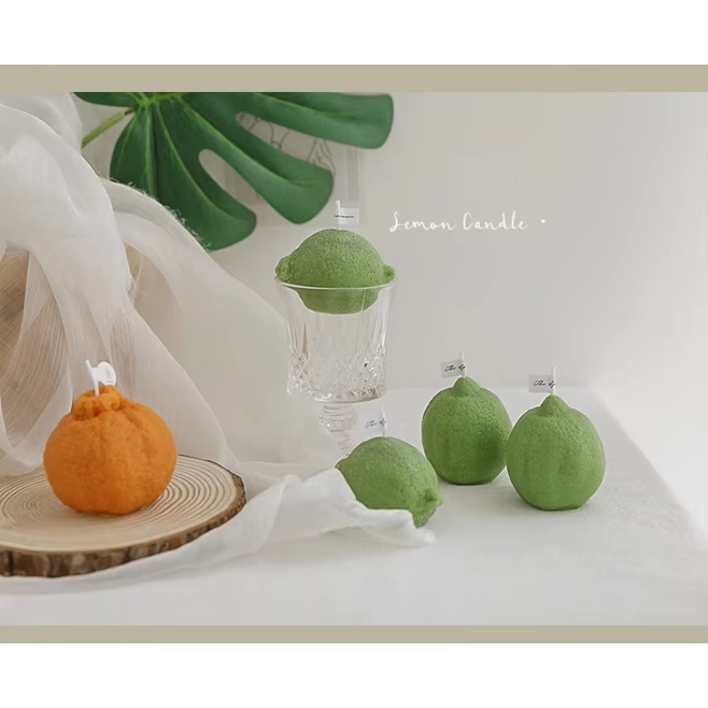 Custom Home Decoration Lemon C - Candle Supplies In reseña y precio