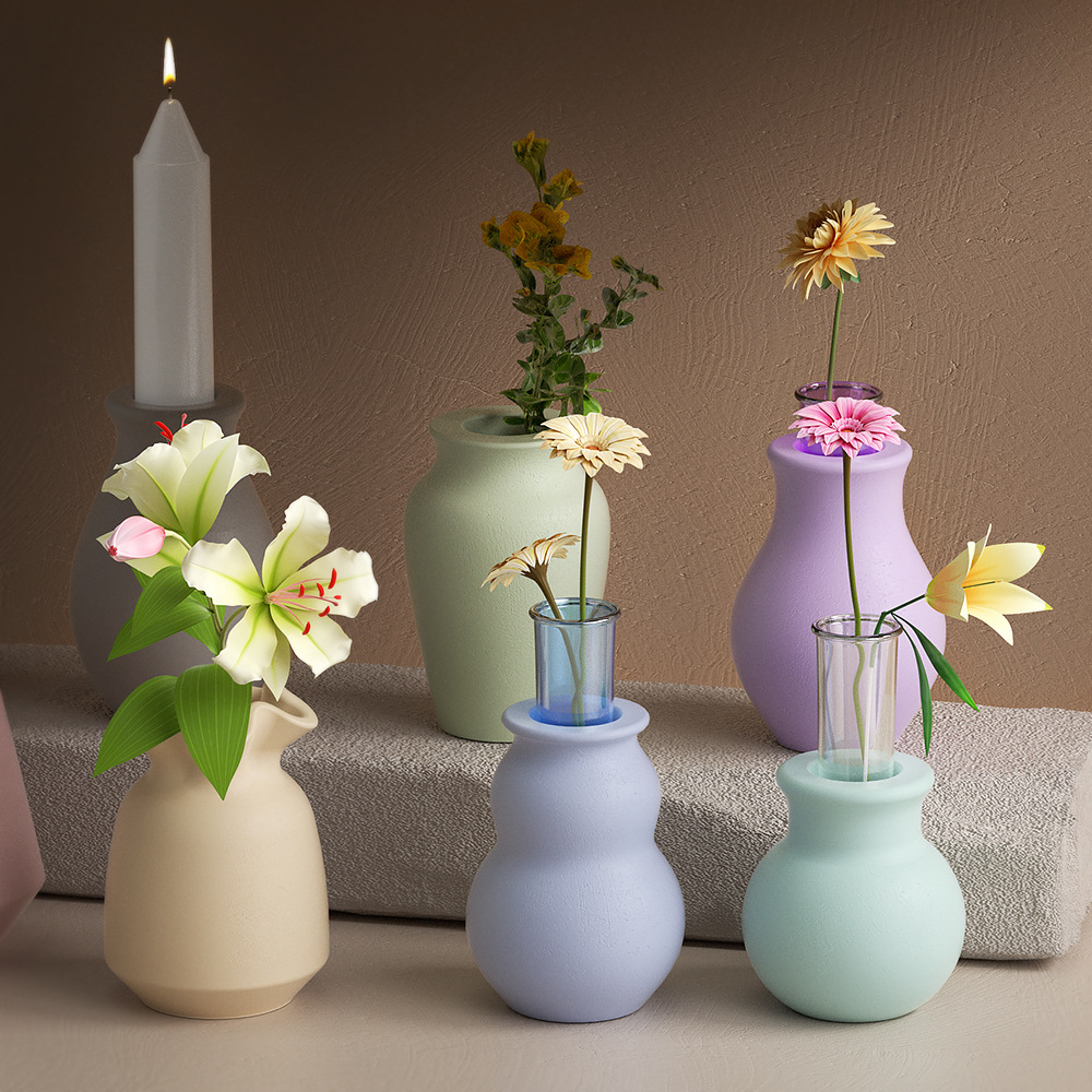 New Round Mouth Vase Silicone  - Candle Quotes reseña y precio
