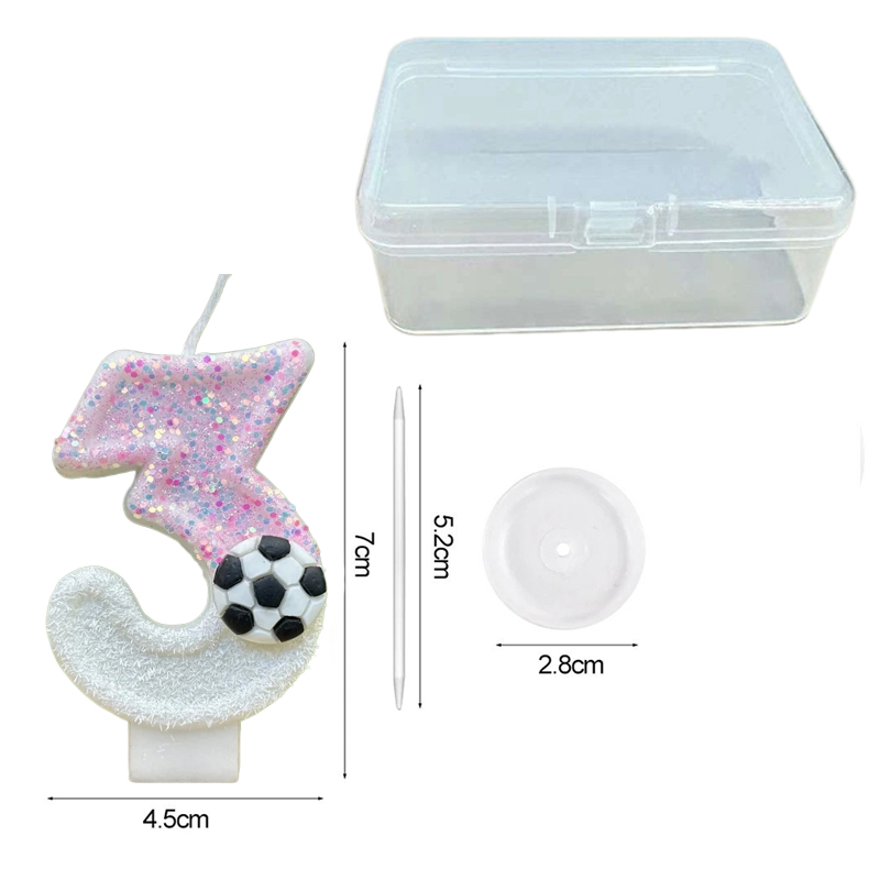 Pink White Sequins Sports Foot - Candle Supplies In reseña y precio