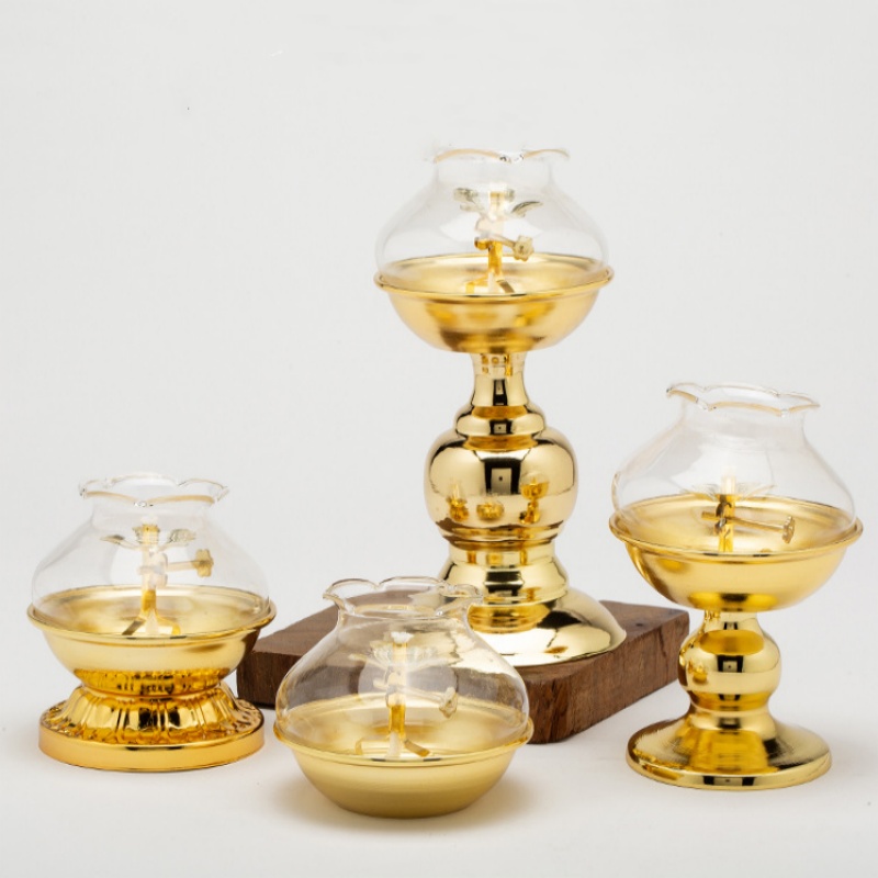 Golden Oil Lamp For Buddha Wit - Candle Zero reseña y precio