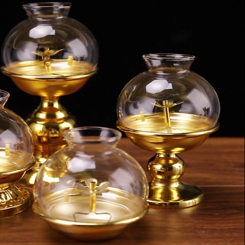 Golden Oil Lamp For Buddha Wit - Candle Zero reseña y precio