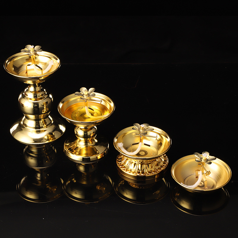 Golden Oil Lamp For Buddha Wit - Candle Zero reseña y precio