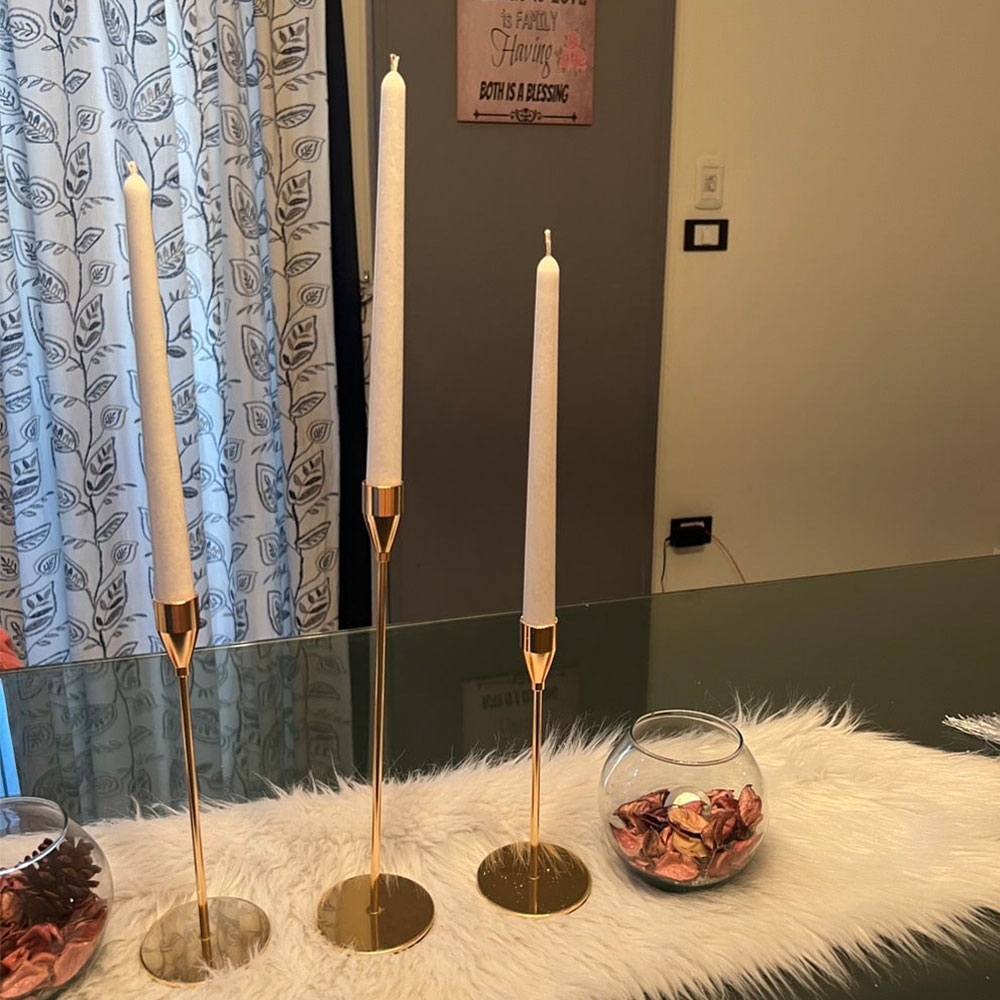 Simple Taper Pillar Acrylic Mo - Candle Quotes reseña y precio
