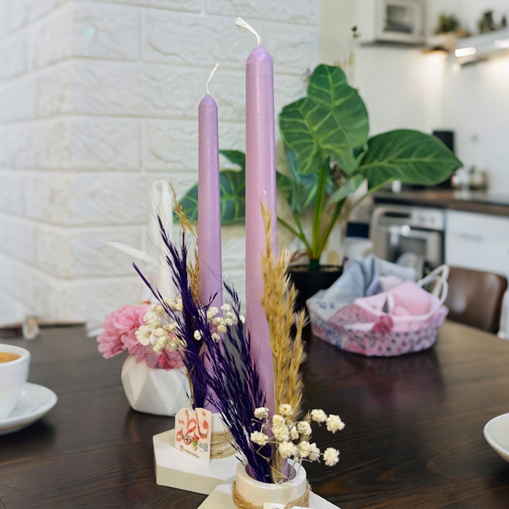 Simple Taper Pillar Acrylic Mo - Candle Quotes reseña y precio