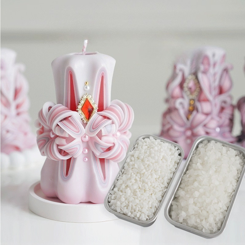 1KG Carved Scented Candle Raw  - Candle Supplies Beeswax reseña y precio
