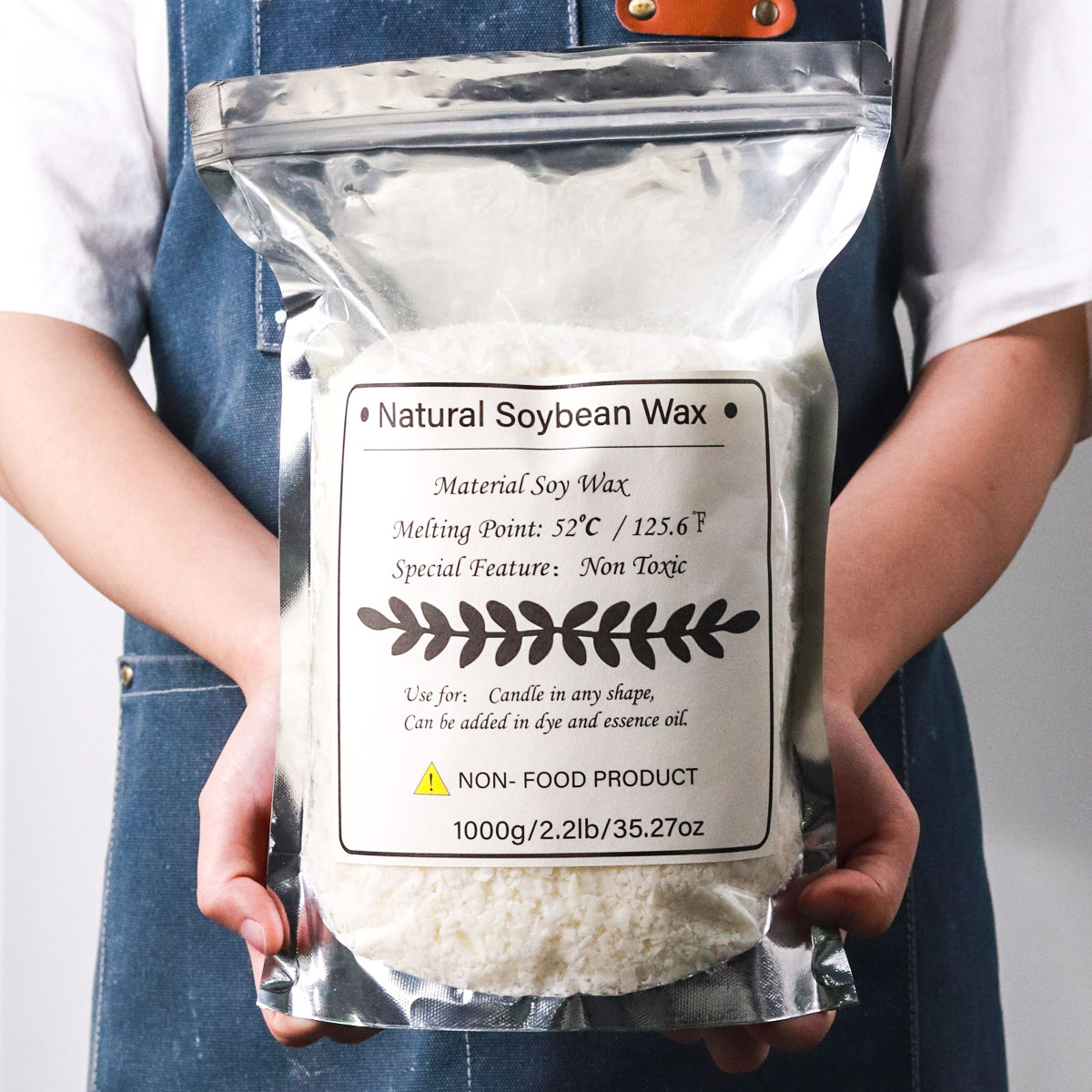 1KG Natural Soy Wax Granular S - Candle Supplies To Make Candles reseña y precio